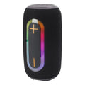 Parlante Miccell Portatil Bt Fm Usb Rgb Vq - Sp49 Negro Negro