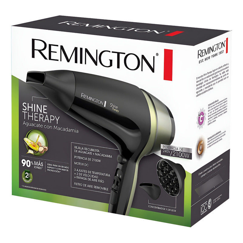 Secador Remington D13a Gran Canal  Verde