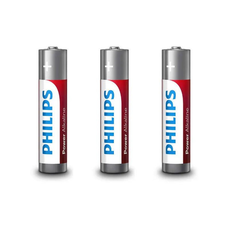 Pilas Power Alcalinas Aaa Philips Blister X 4 Unidades