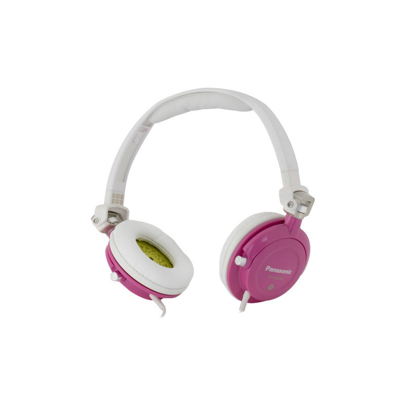 Vincha Auricular Dj Cableado Plegable Panasonic Rp-djs400ae® Rosado