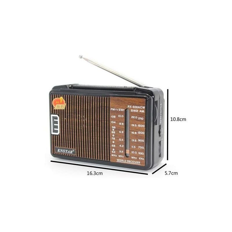 Radio Golon Am, Fm, Sw Corriente O Pilas. Gran Canal.