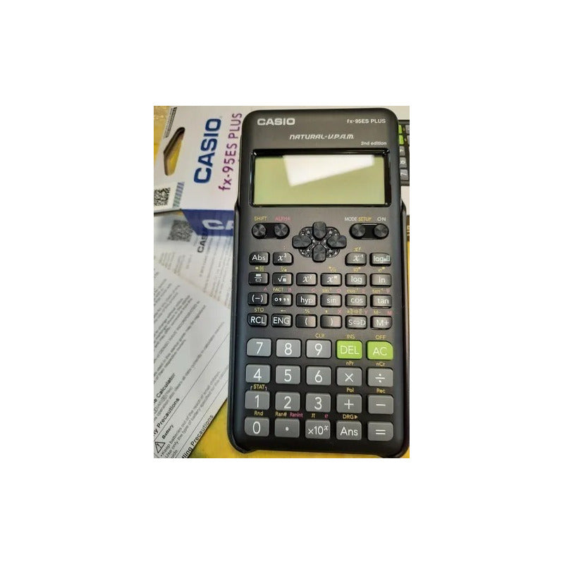 Calculadora Científica Casio Fx-95es Plus 2nd Edition.  Negro