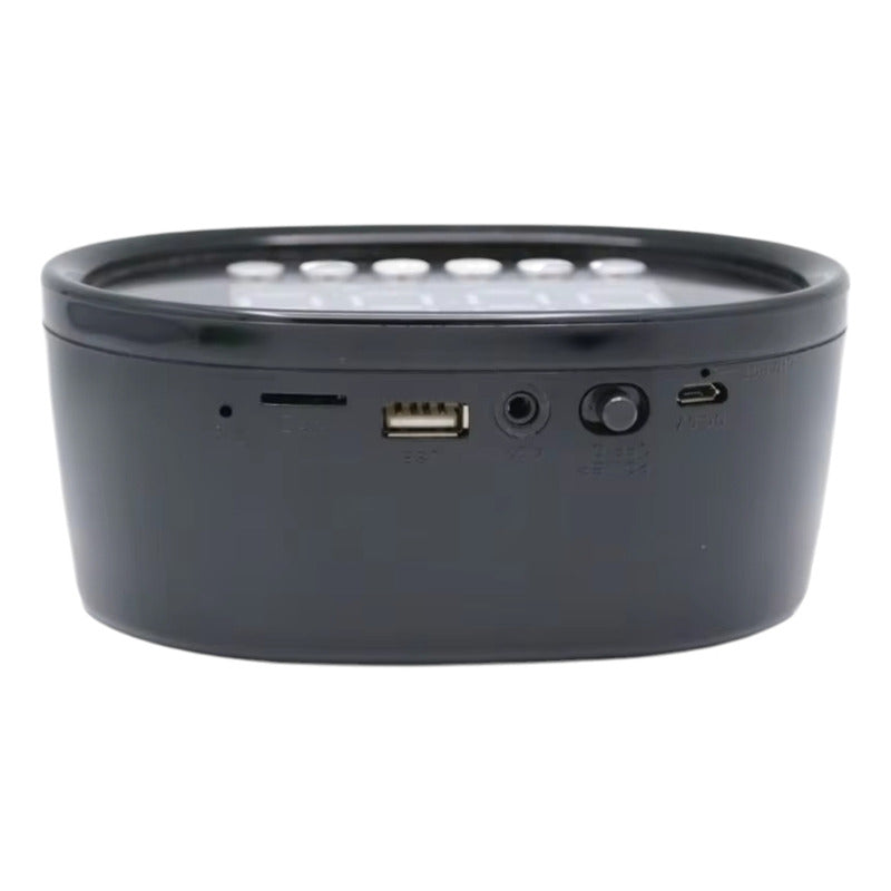 Radio Reloj Cmik Mk 204 Bluetooth Negro