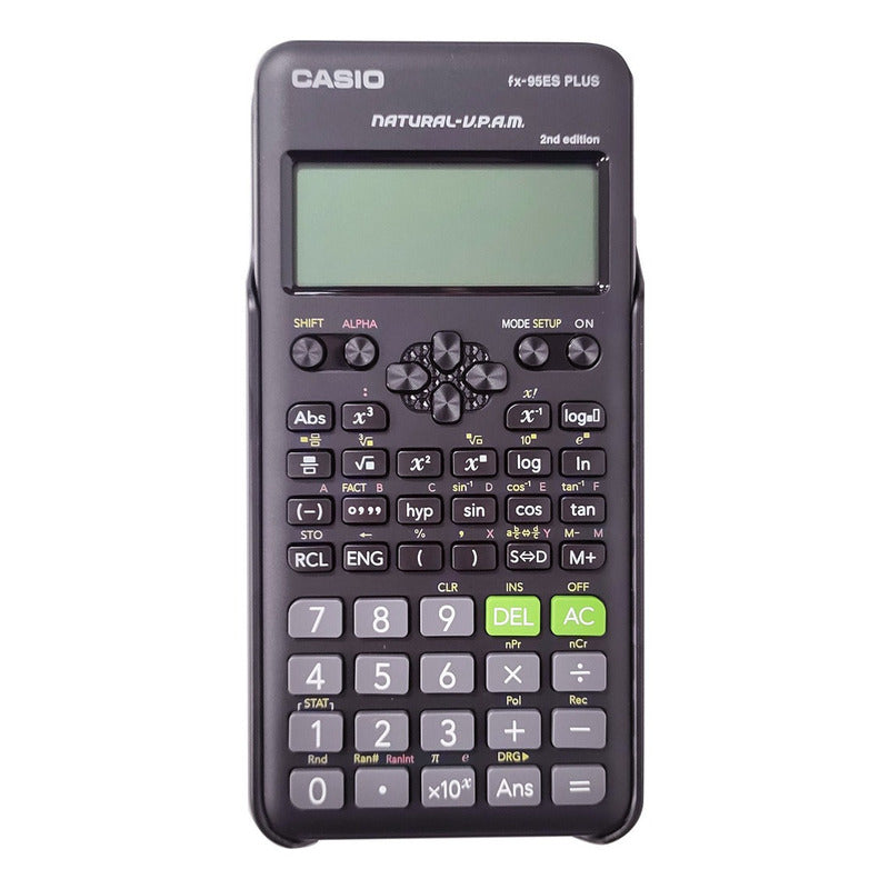 Calculadora Científica Casio Fx-95es Plus 2nd Edition.  Negro