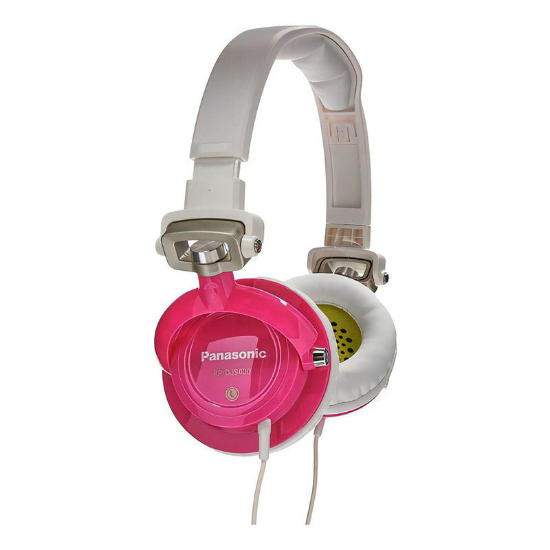 Vincha Auricular Dj Cableado Plegable Panasonic Rp-djs400ae® Rosado