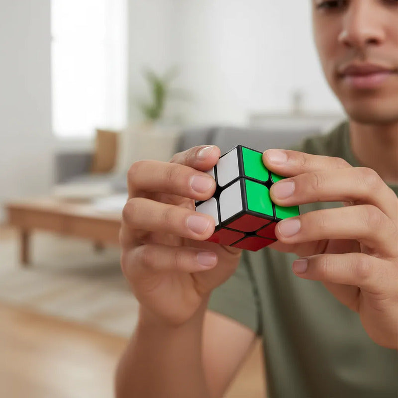 Cubo Magico 2x2 Rubik 2x2x2 Moyu Negro