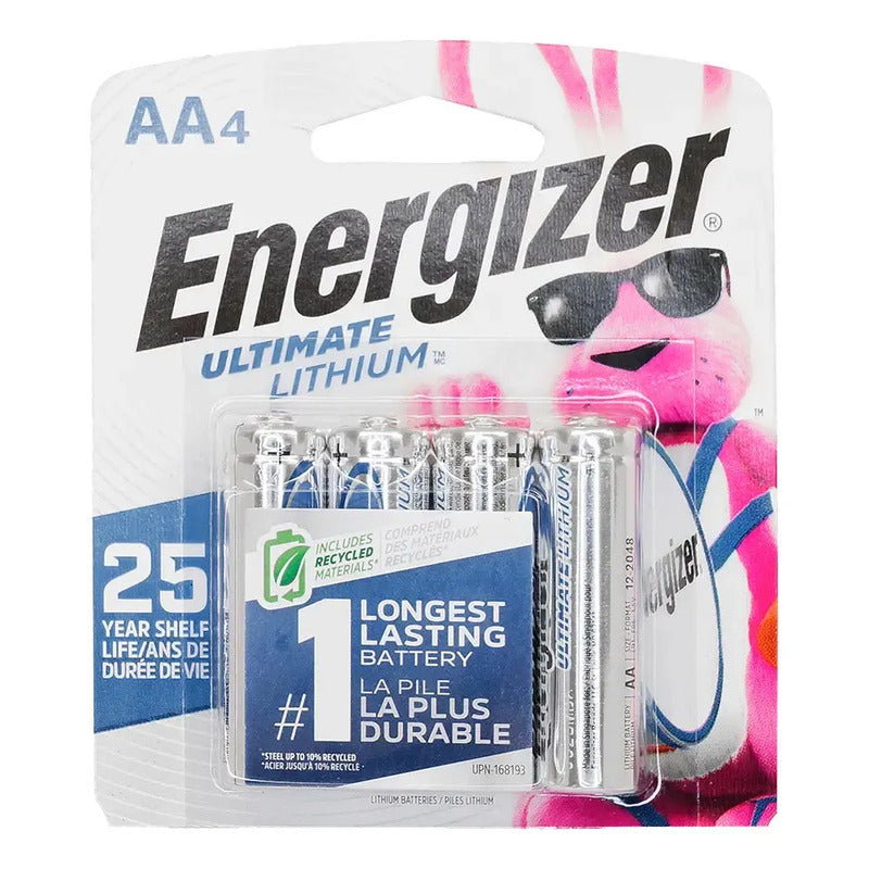 Pila Energizer Litio Aa Blister X 4 Ultimate Lithium