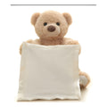 Osito De Peluche Aca Ta Con Sonido Y Movimiento Beige