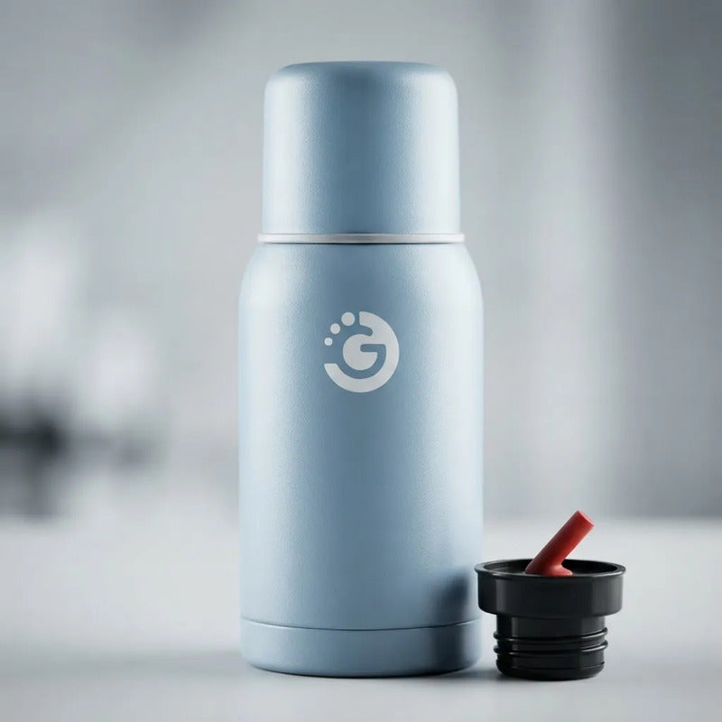 Termo Goldtech Cromasteel De Colores 750ml Con Pico Cebador Verde Claro