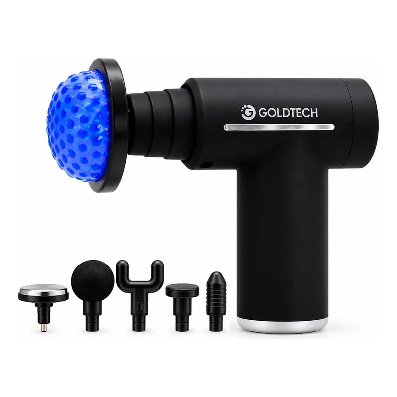 Masajeador Eléctrico Goldtech Pulsepro Frio Calor Negro