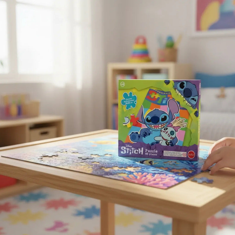 Puzzle Stitch 60 Piezas Royal Rompecabezas Disney