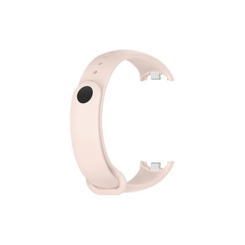 Pulsera De Silicona Para Xiaomi Band 8 ,9, 10 Ajustable Rosa 1.5 Cm