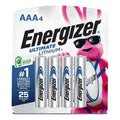 Pila Energizer Aaa Ultimate Lithium X 4 Litio Ultra Duracion