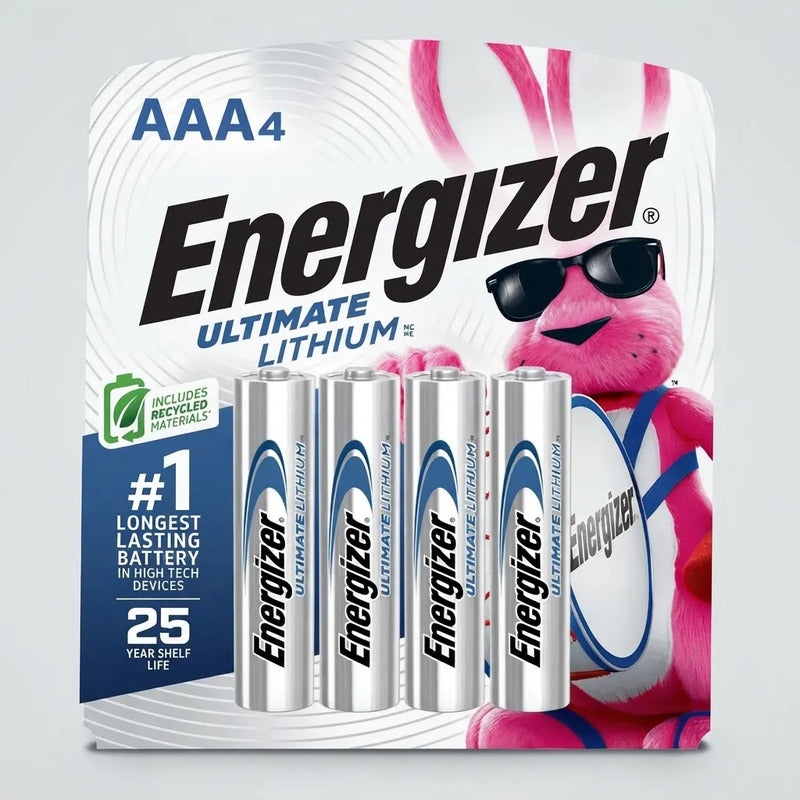 Pila Energizer Aaa Ultimate Lithium X 4 Litio Ultra Duracion