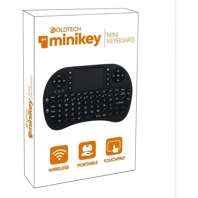 Mini Teclado Para Smart Tv,tv Box,celular, Tablet,chromecast Negro