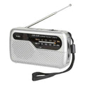 Radio Portátil De Bolsillo Am Fm R-898 Plateado