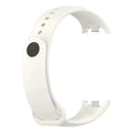 Pulsera De Silicona Para Xiaomi Band 8 ,9, 10 Ajustable Blanco 1.5 Cm