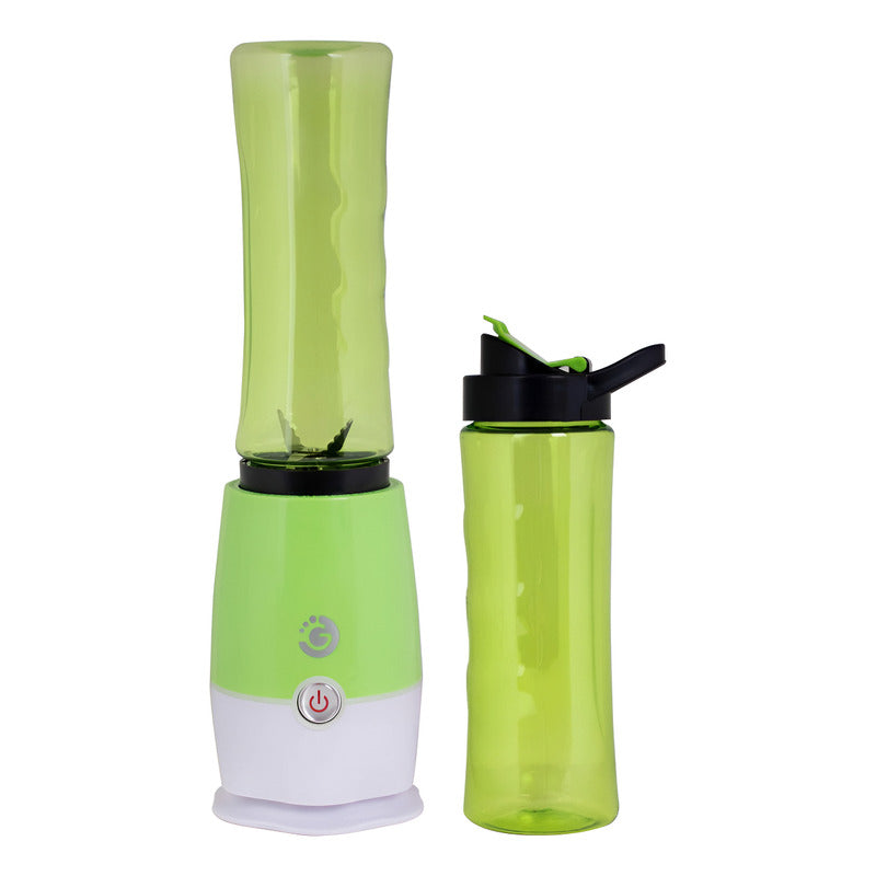 Licuadora Goldtech Portátil Con 2 Vasos Verde