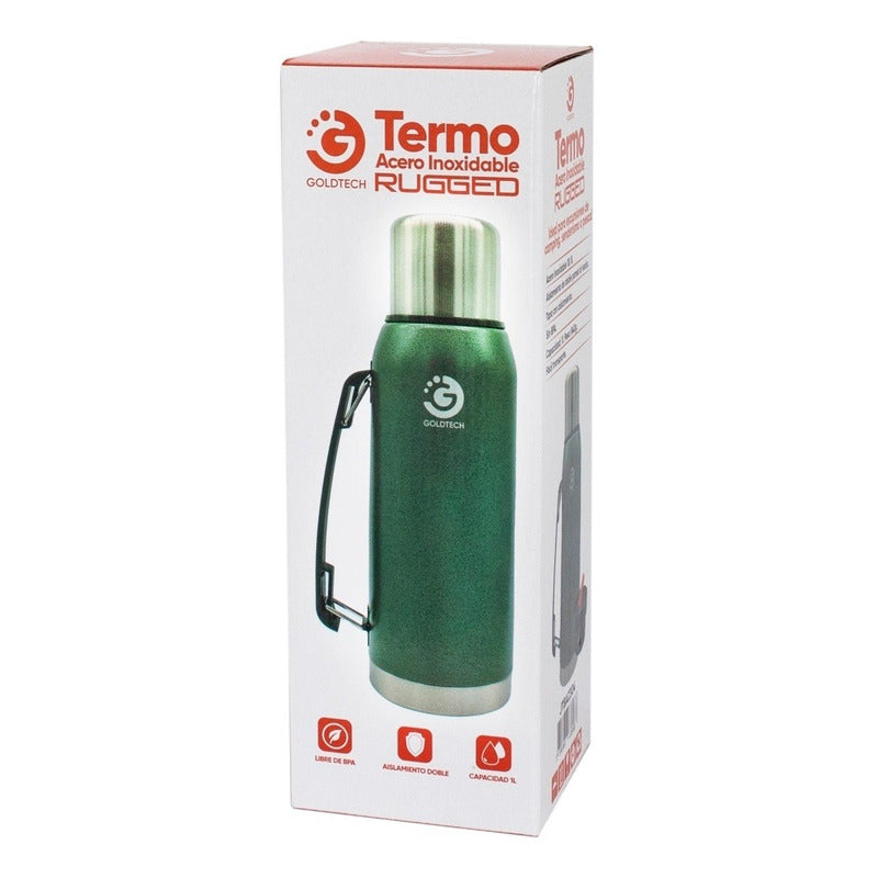 Termo Goldtech Rugged. Gran Canal  Verde