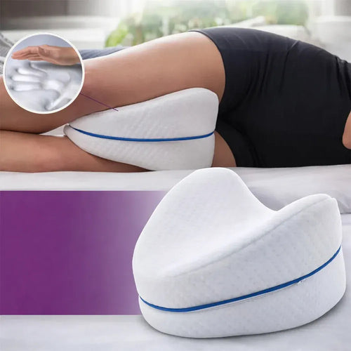 Almohada Para Piernas Viscoelástica Comfort Pillow Blanco