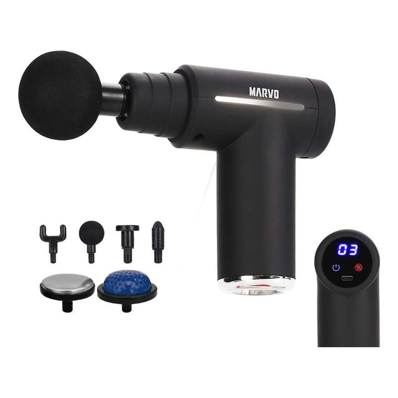 Pistola Masajeadora Marvo Pms 010 Negro