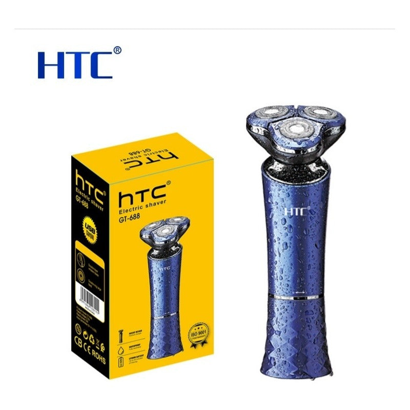 Afeitadora Htc Gt-688. Gran Canal.  Azul
