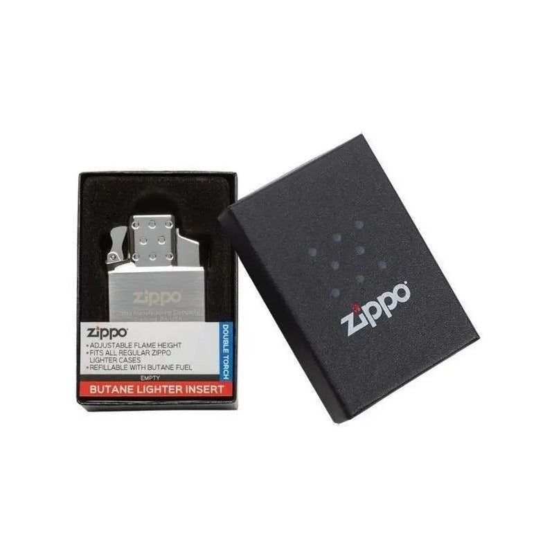 Zippo Inserto Doble Llama A Gas Butano. Gran Canal