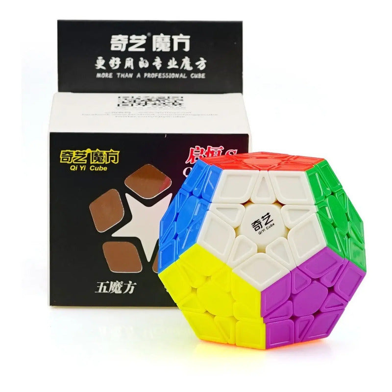 Qiyi Megaminx 3x3x3 Dodecaedro Stickerless 12 Lados Stickerless