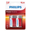 Pack X 2 Pila Alcalina C Philips. Gran Canal.