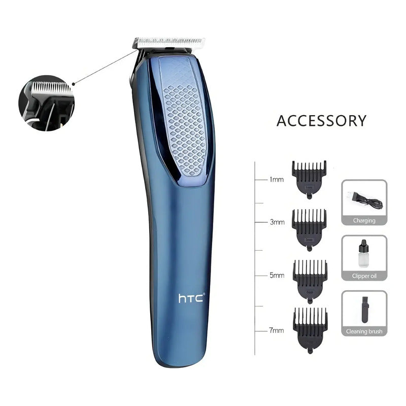 Maquina Corta Pelo Barba Recargable Inalámbrica Htc At-1210