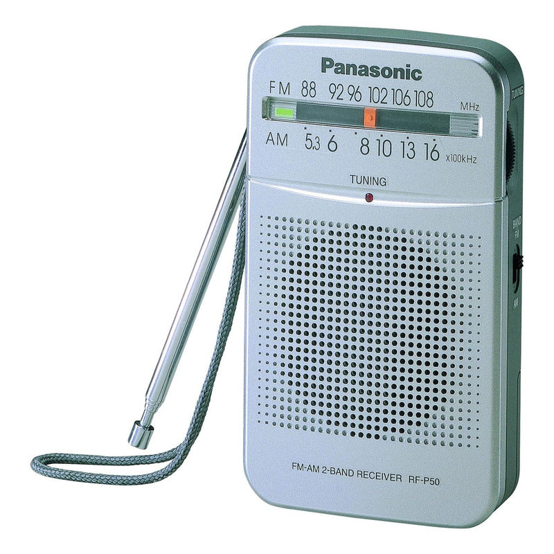 Radio Panasonic Rf-p50d. Am-fm A Pila. Gran Canal