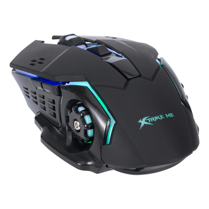 Mouse Inalambrico Gamer Xtrike Me Gw601  3200 Dpi Negro