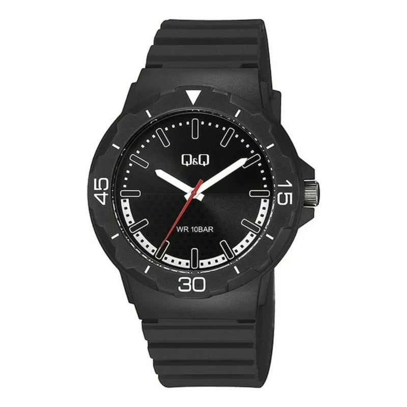 Reloj Qyq Pvc V02a004vy Negro 2 Negro