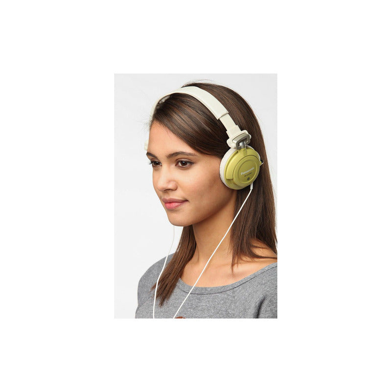 Vincha Auricular Dj Cableado Plegable Panasonic Rp-djs400ae® Rosado