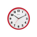 Reloj De Pared Herweg 6126 Analogico Redondo 26 Cm Rojo Rojo Blanco