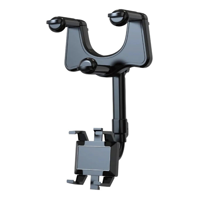 Soporte Celular Universal Auto Espejo Retrovisor Color Negro Negro