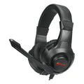 Auriculares Gamer Xtrike Me Hp-311 Negro Con Micrófono Negro