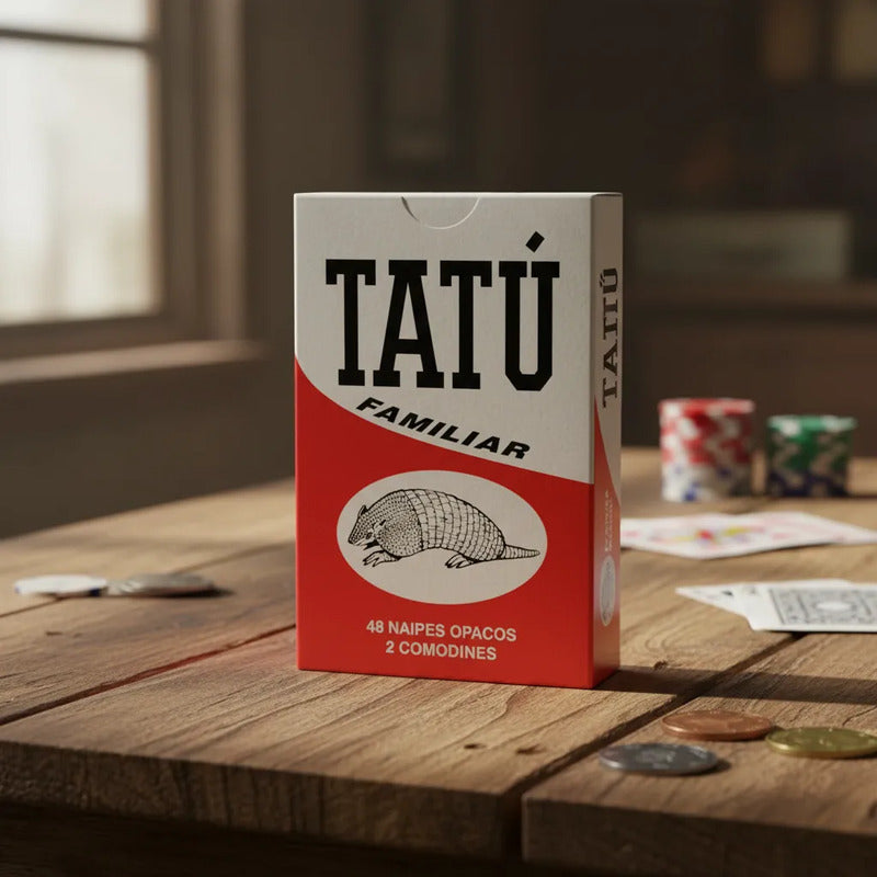 Naipes Tatu Rojo Rojo Español