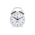 Reloj Despertador Herweg Mecánico, Campanilla Gran Canal  Blanco