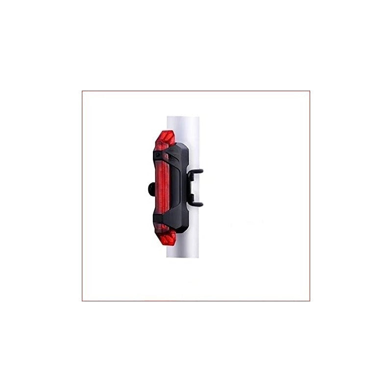 Luz Led .destellador Bicicleta. Recargable Usb. Gran Canal