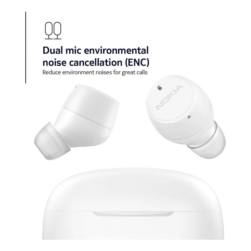 Auricular Bluetooth Nokia Tws 521 Blanco