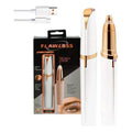 Depiladora Lapiz Portátil Para Rostro Vello Facial Cejas Blanco