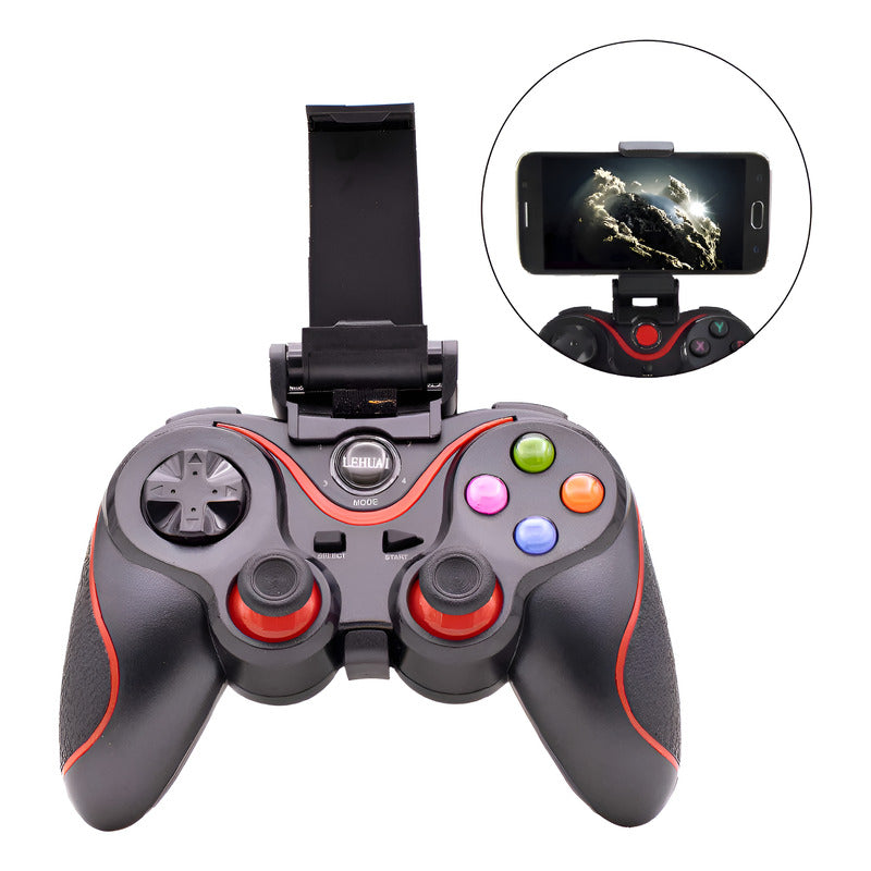 Joystick Para Celular Con Android Negro/rojo