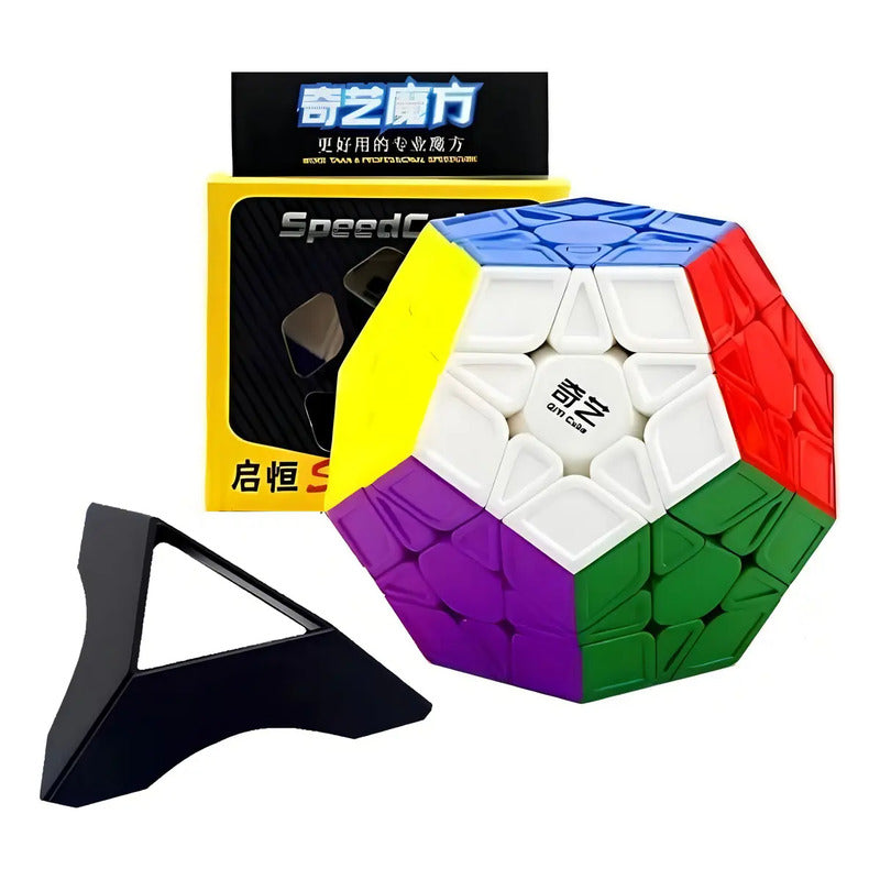Qiyi Megaminx 3x3x3 Dodecaedro Stickerless 12 Lados Stickerless