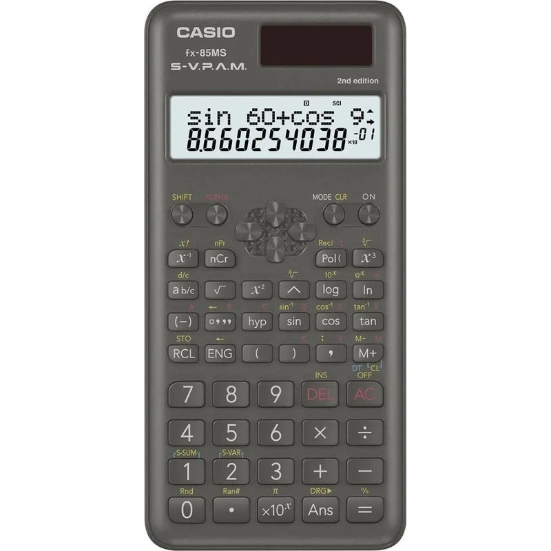 Calculadora Casio Fx-85ms 2° Edición Científica Negro
