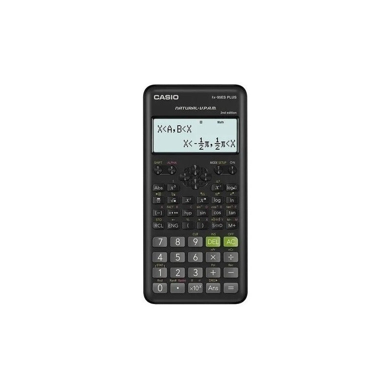 Calculadora Científica Casio Fx-95es Plus 2nd Edition.  Negro