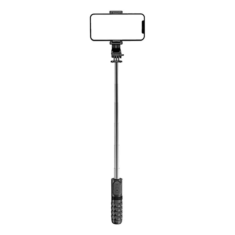 Palo Selfie Extensible Blueooth Trípode Miccell Disparador Negro