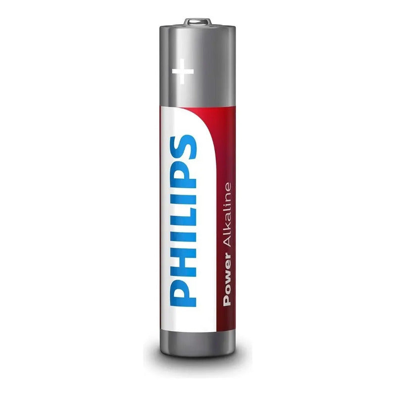 Pilas Power Alcalinas Aaa Philips Blister X 4 Unidades