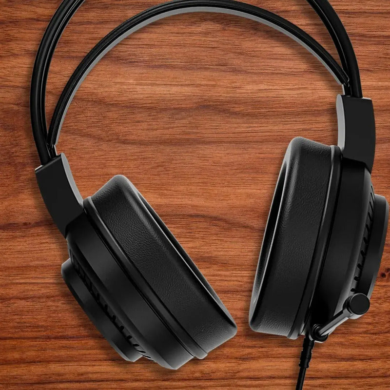 Auricular Gamer Rgb Pc Microfono Xtrike Me Hp-318 Negro
