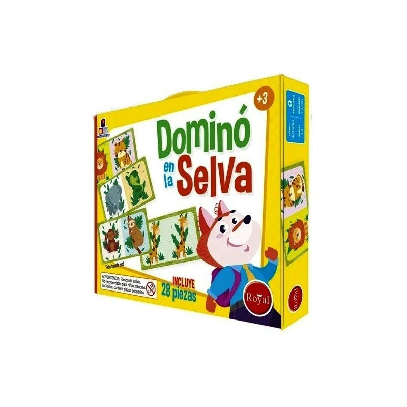 Juego Domino En La Selva - Royal